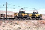 Kennecott Copper ore train pulls out of Copperton headed toward Magna smelter.